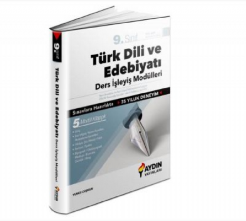 9. Sınıf Aydın Türk Dili ve Edebiyatı Ders İşleyiş Modülleri
