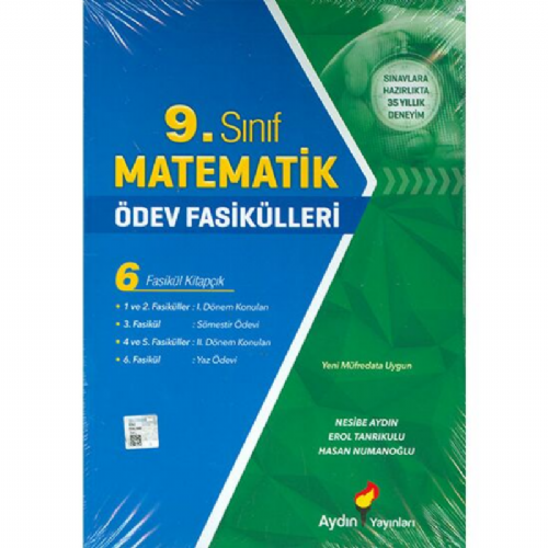 9. Sınıf Matematik Ödev Fasikülleri Aydın Yayınları (2. EL)
